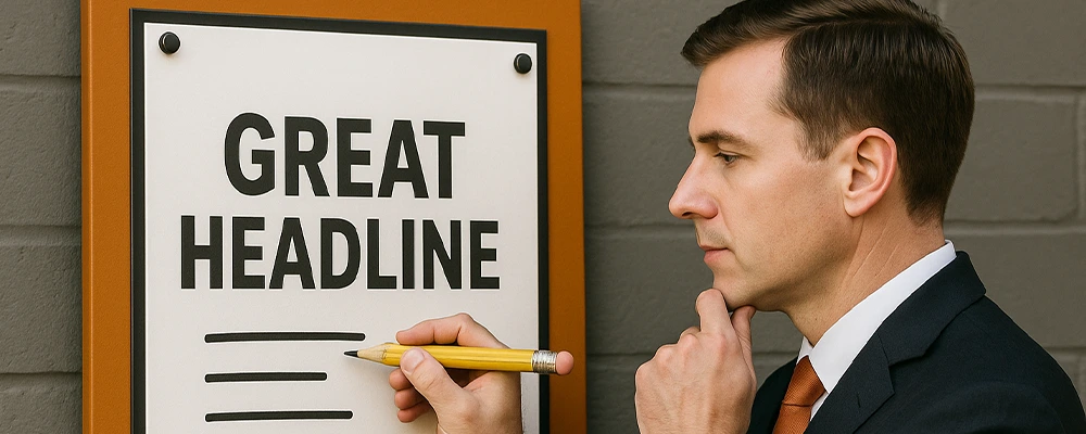 نکات نوشتن تیتر جذب‌ کننده در آگهی تبلیغاتی